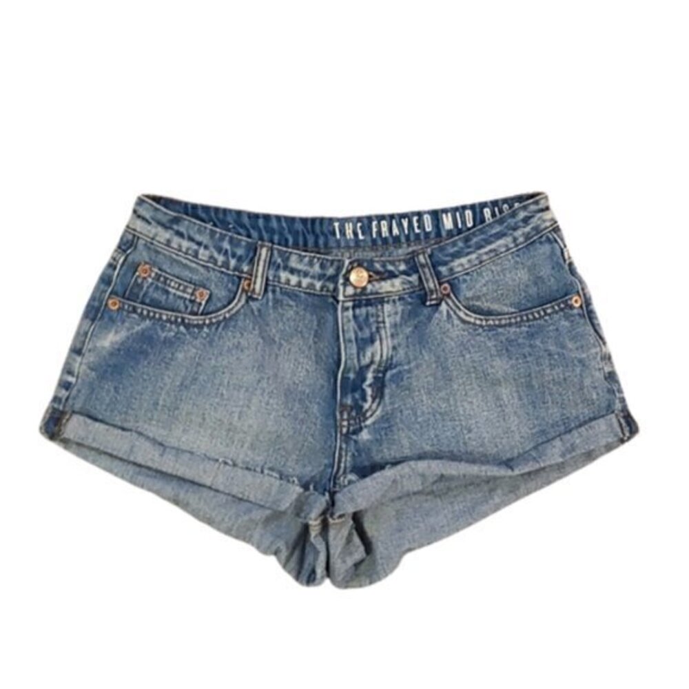 [Cotton On] The Frayed Mid Rise Shorts - Size 6